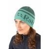 RAB Logo Band Beanie, green slate/glacier blue