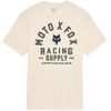 Local Racer Ss Prem Tee Off White