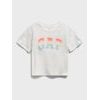 GAP 683651-01 Dětské tričko z organické bavlny Bílá
