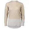 W's MTB Pure LS Jersey Lt Sandstone Beige/Granite Grey