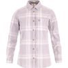 Övik Lite Flannel Shirt W Lavender Mist-Eggshell