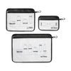 ZIP FLIGHT BAG SET, black