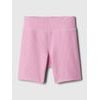 Dětské žebrované biker shorts Růžová