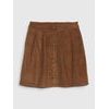 450418-00 Dětská manšestrová sukně Hnědá