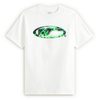 Bevel Flame SS Tee White