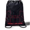 UNDER ARMOUR UA Ozsee Sackpack, Black/red