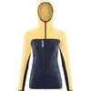 FUSION GRID HOODIE W SUNFLOWER/SAPHIR
