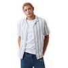 895225-02 Košile z lněné směsi Vacay Shirt Modrá