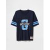 Dětské sportovní oversize tričko GapFit Americana Tmavě modrá