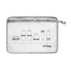 ZIP FLIGHT BAG A4 grey
