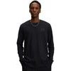 UA SPORTSTYLE LEFT CHEST LS-BLK
