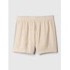 Mušelínové kraťasy Béžová
