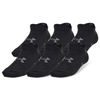 UNDER ARMOUR UA Yth Essential No Show 6pk, Black