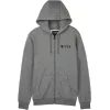 Absolute Fleece Zip Heather Graphite