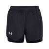 UNDER ARMOUR UA Fly By 2.0 2N1 Short, Black