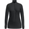 W Mer 300 Original LS Half Zip BLACK