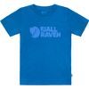 Kids Fjällräven Logo T-shirt Alpine Blue