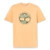 Tree Logo Lake House Graphic Tee Light Wheat Boot