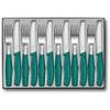 Swiss Classic, table set (tomato knife),12pcs,wavy, green