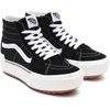 VANS UA SK8-Hi Stacked (suede/canvas), black/blanc de blanc