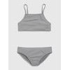 714348-00 Dětské dvoudílné plavky Šedá