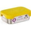 Stainless Steel Lunchbox Set Tiger - silber yellow