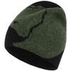 Bergtagen Jacquard Beanie Black-Deep Forest