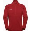 Taiss ML Half Zip Pull Men dark mammut red