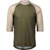 POC MTB Pure 3/4 Jersey Epidote Green/Light Sandstone Beige