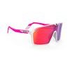 RUDY PROJECT SPINSHIELD fluo/multilaser red