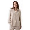 889120-05 Košile z lněné směsi Easy Shirt Béžová