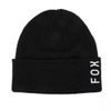 W Wordmark Beanie, Black