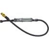 ABS MICRO FLOOR DRIVE HOSE W/DIGITAL GAUGE GOLD/HI GLOSS