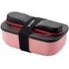 Food box with cutlery Store&Go pink