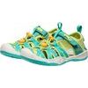 MOXIE SANDAL CHILDREN, bright aqua/bright marigold