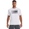 UNDER ARMOUR UA TEAM ISSUE WORDMARK SS, White