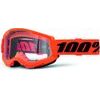 STRATA 2 JUNIOR Goggle Neon Orange - Clear Lens
