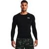 UA HG Armour Comp LS-BLK