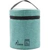 Steel Food Thermos with Thermal Case 1000 ml Ocean Green