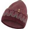 FJÄLLRÄVEN Övik Path Knit Beanie, Dark Garnet-Mesa Purple