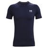 UA HG Armour Fitted SS, Navy