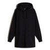 FLEECE DRESS Black