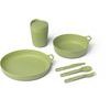 Horizon Dinnerware Set - 6 Piece Tarragon