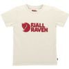 Kids Fjällräven Logo T-shirt Chalk White