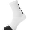 M Mid Brand Socks white/black