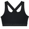 UA Crossback Mid Bra, Black