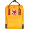 FJÄLLRÄVEN Kånken Rainbow Mini Warm Yellow-Rainbow Pattern