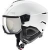 INSTINCT VISOR, white-black mat
