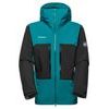 Taiss HS Hooded Jacket Men deep teal-black