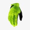100% GEOMATIC Gloves Fluo Yellow